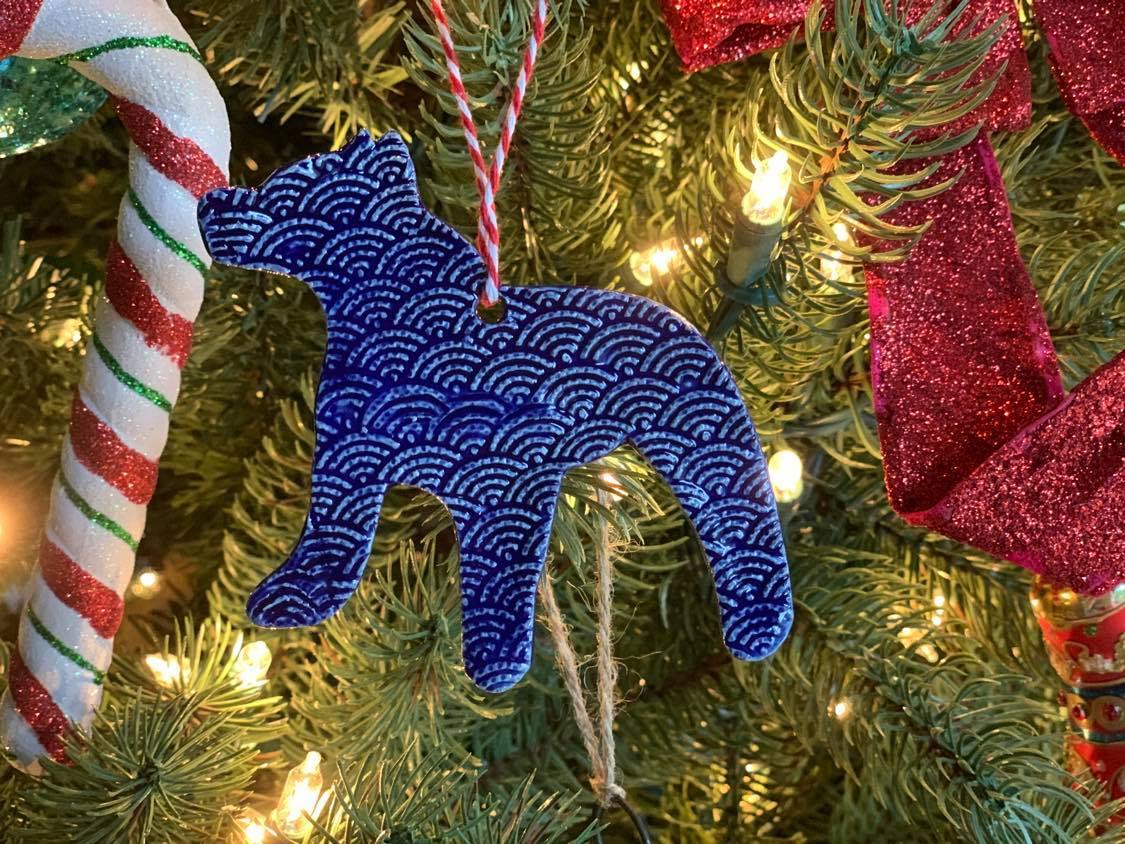Over the Rainbow Pet Memorial Ornament and Keepsake - Plot Twist Pottery