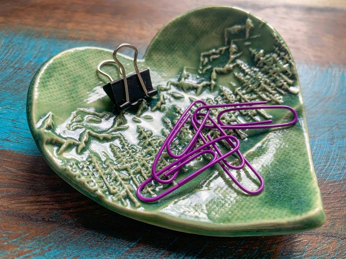 Mountains & Trees Little & Fierce Trinket Dish