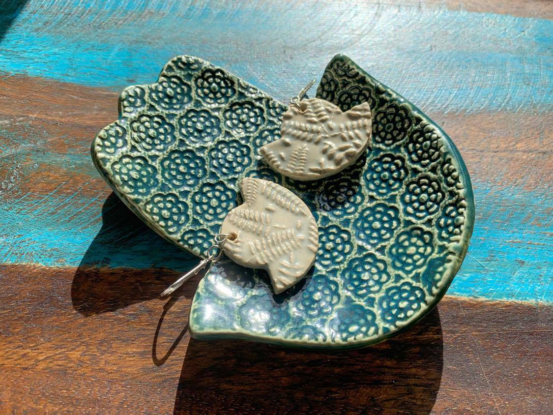 Succulent Hamsa Trinket Dish