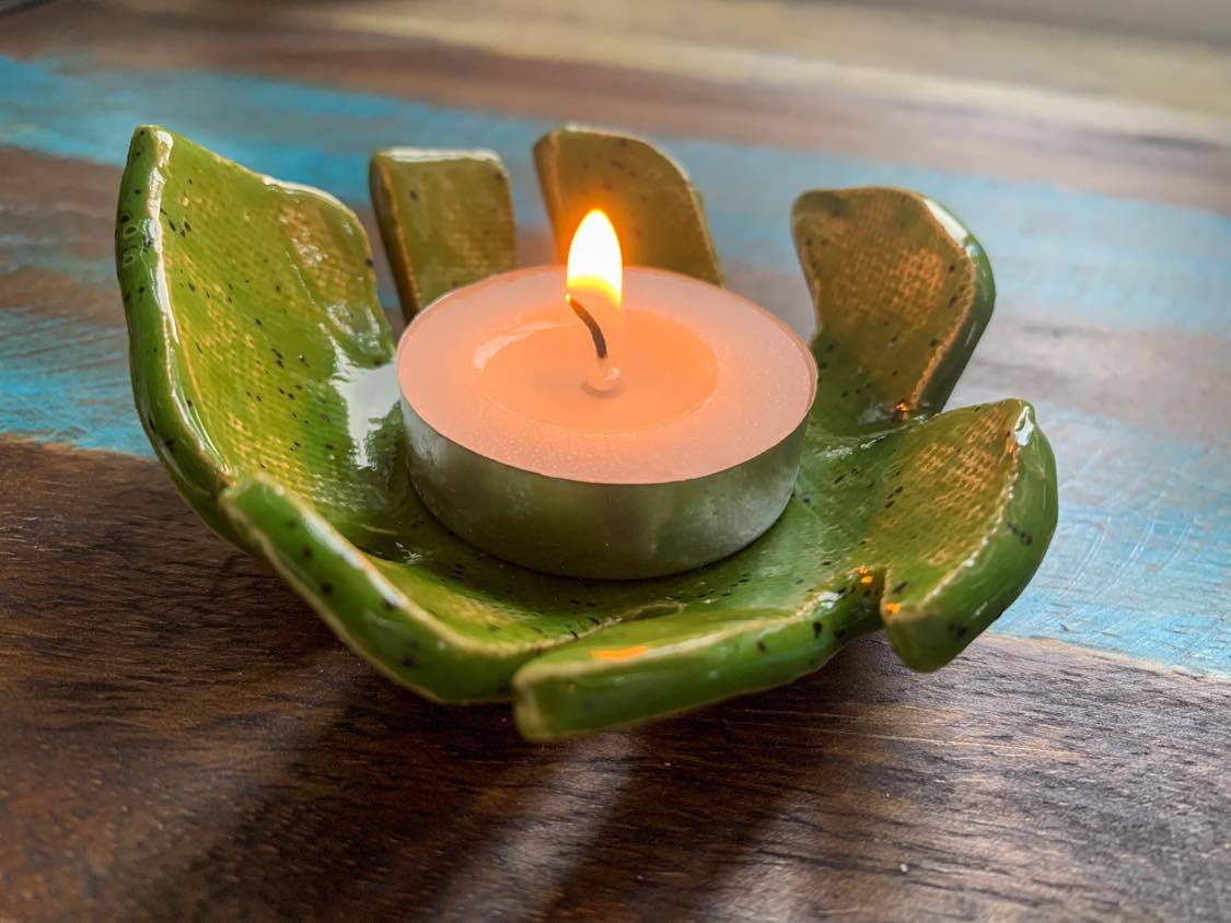 Grow Through What You Go Through Monstera Trinket Dish