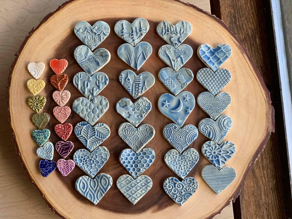 Custom Cat Ornament/Magnet - Plot Twist Pottery