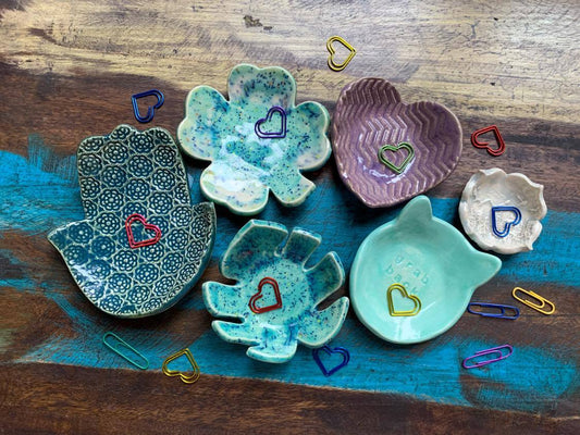 Custom Monstera Trinket Dish