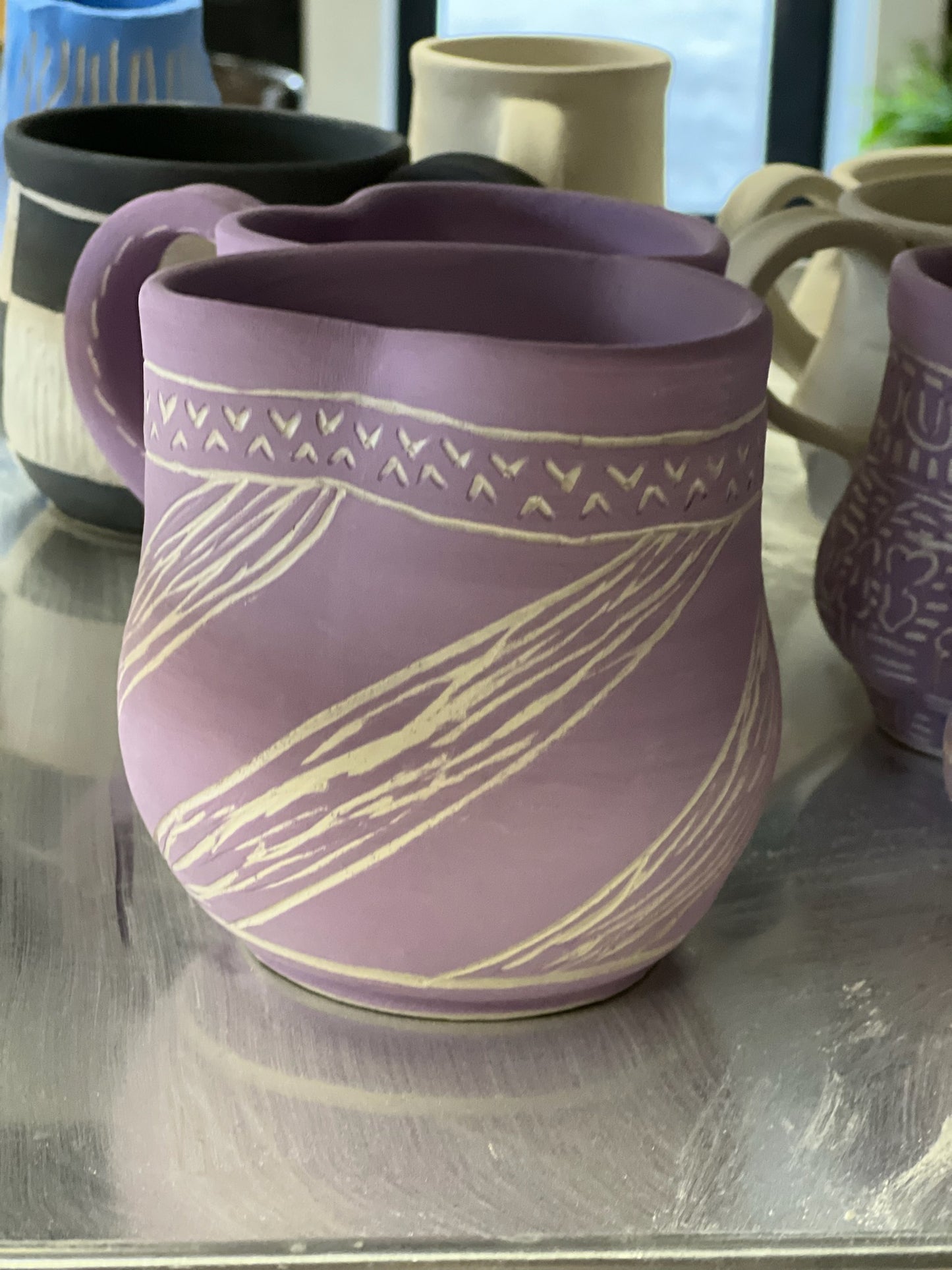 Custom Handmade Wheel-Thrown Mugs